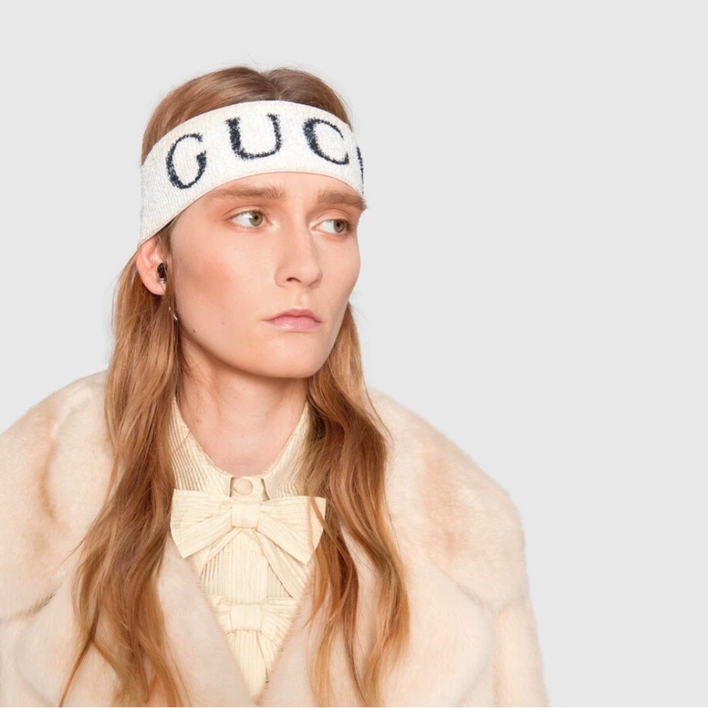 Gucci White Headband